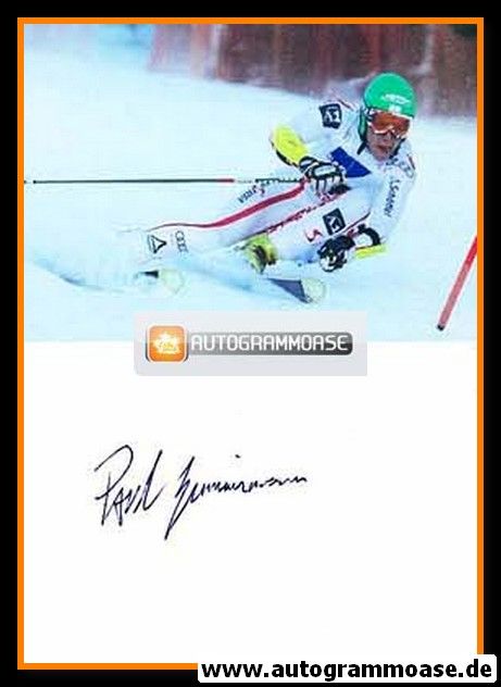 Autogramm Ski Alpin | Paul ZIMMERMANN | 2010er (Rennszene)