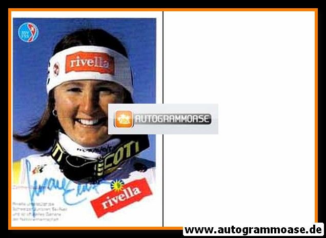 Autogramm Ski Alpin | Susanne ZENTNER (Rivella 2000er)