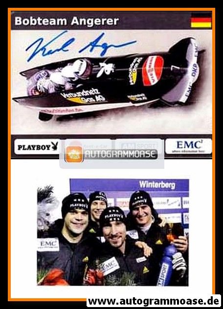 Autogramm Bob | Karl ANGERER | 2000er (Bobteam)