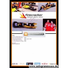 Autogramm Bob | Sabina HAFNER | 2009 (Team Firecracker)