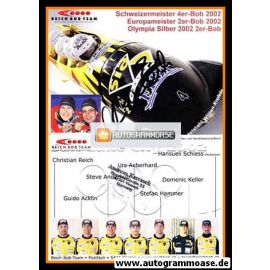 Autogramm Bob | Hansueli SCHIESS | 2002 (Team Reich)