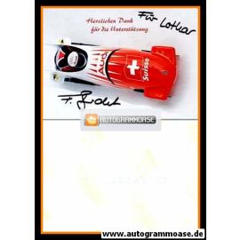 Autogramm Bob | Francoise BURDET | 2004 Foto (Rennszene) 1