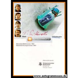 Autogramm Bob | Rolf STRITTMATTER | 1983 (Team Fasser)
