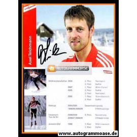Autogramm Langlauf | Axel TEICHMANN | 2009 (Viessmann)