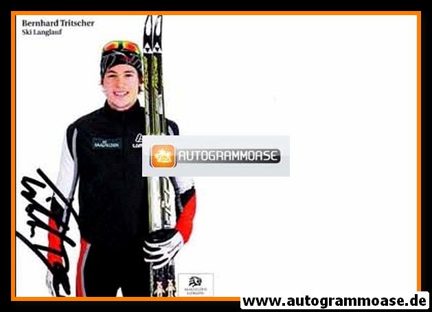 Autogramm Langlauf | Bernhard TRITSCHER | 2010er (Saalfelden)