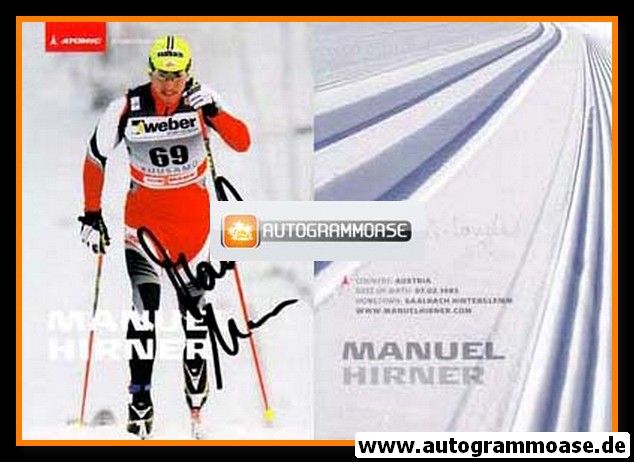 Autogramm Langlauf | Manuel HIRNER | 2000er (Atomic)