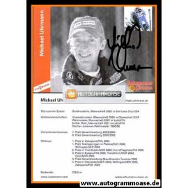 Autogramm Skispringen | Michael UHRMANN | 2005 (Collage Color Viessmann) OS-Gold