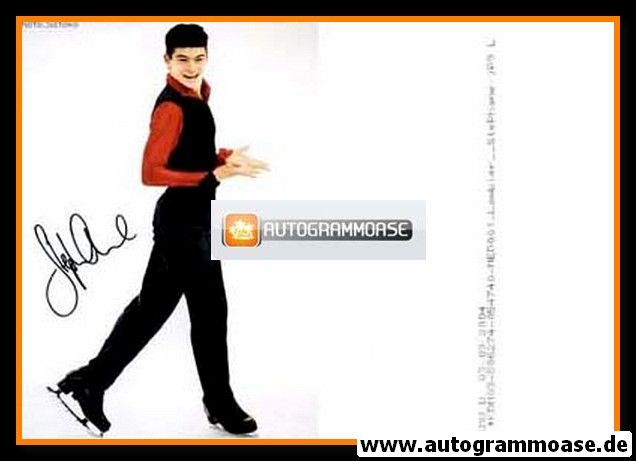 Autogramm Eiskunstlauf | Stephane LAMBIEL | 2004 Foto (Portrait Color)