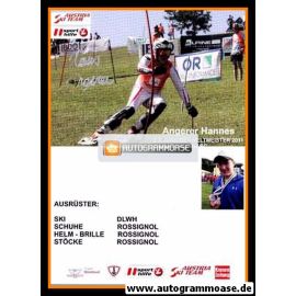 Autogramm Grasski | Hannes ANGERER | 2011 (Rennszene)