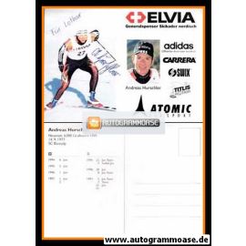Autogramm Nordische Kombination | Andreas HURSCHLER | 1997 (Elvia)