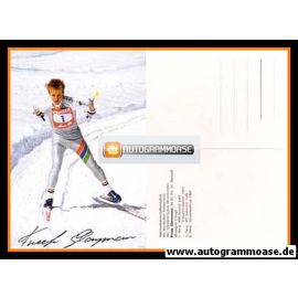 Autogramm Nordische Kombination | Fredy GLANZMANN | 1980er (Rennszene)