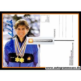 Autogramm Nordische Kombination | Hermann WEINBUCH | 1980er (Adidas)