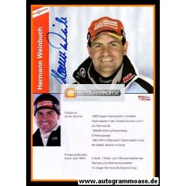 Autogramm Nordische Kombination | Hermann WEINBUCH | 2000er (Viessmann)