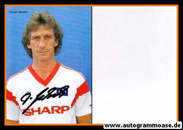 Autogramm Fussball | Hamburger SV | 1988 | Ditmar JAKOBS (weiss) 