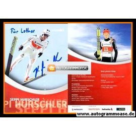 Autogramm Nordische Kombination | Seppi HURSCHLER | 2010 (Swiss Ski)
