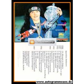 Autogramm Rodeln | Andrea TAGWERKER | 1997 (Portrait Pokal)