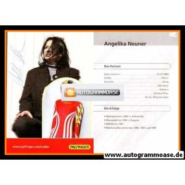Autogramm Rodeln | Angelika NEUNER | 1999 (Palfinger)