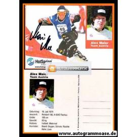 Autogramm Snowboard | Alexander MAIER | 1990er (Team Austria)