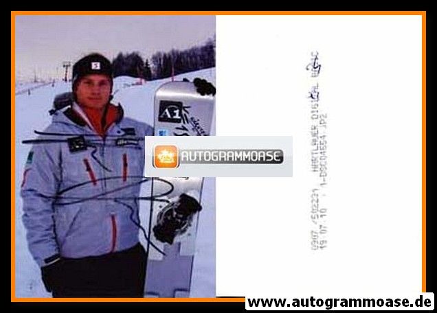Autogramm Snowboard | Hanno DOUSCHAN | 2010 Foto (Portrait Color)
