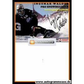 Autogramm Snowboard | Ingemar WALDER | 2000er (Sport 2000)