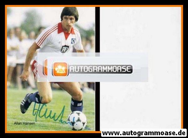 Autogramm Fussball | Hamburger SV | 1982 | Allan HANSEN
