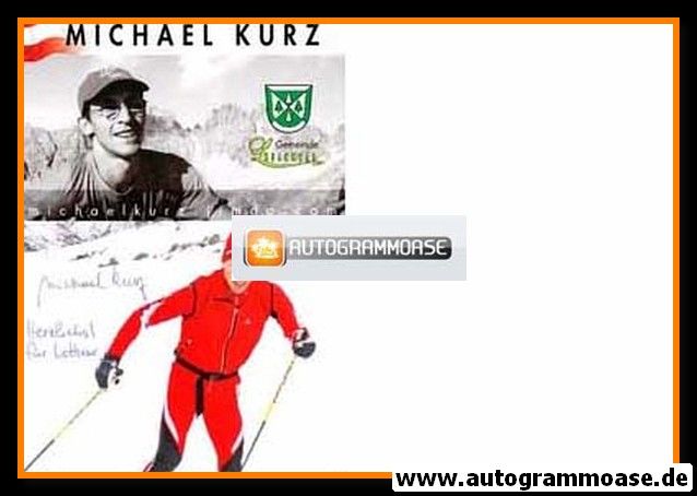 Autogramm Paralympics | Biathlon | Michael KURZ | 2000er (Lesachtal)