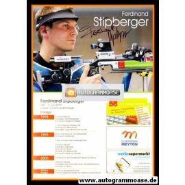 Autogramm Schiessen | Ferdinand STIPBERGER | 2000 (Oberpfalz)