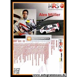 Autogramm Tourenwagen | Alexander MÜLLER | 2012 (MRS)
