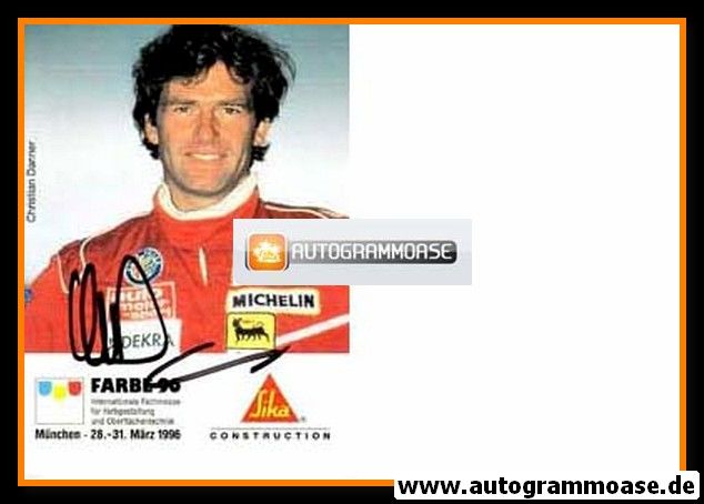 Autogramm Tourenwagen | Christian DANNER | 1996 (Messe Farbe)
