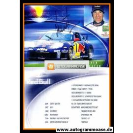 Autogramm Tourenwagen | Dieter QUESTER | 2000er (Red Bull)