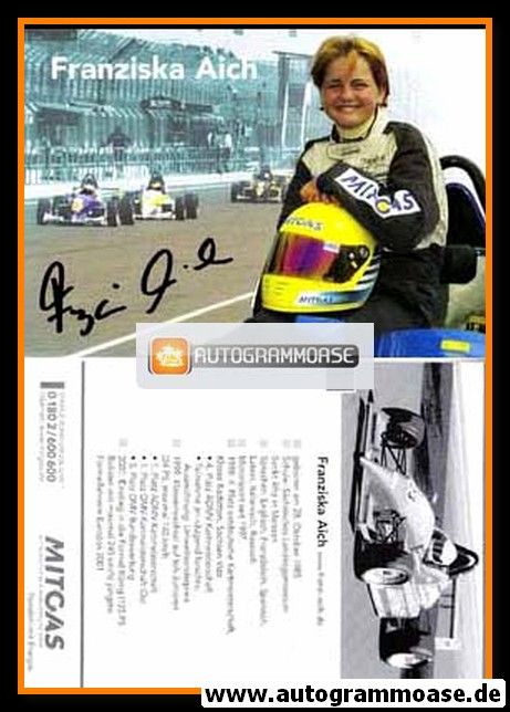 Autogramm Tourenwagen | Franziska AICH | 2001 (Mitgas)