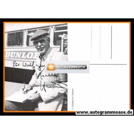 Autogramm Tourenwagen | Fritz Huschke VON HANSTEIN | 1980er (Portrait SW)