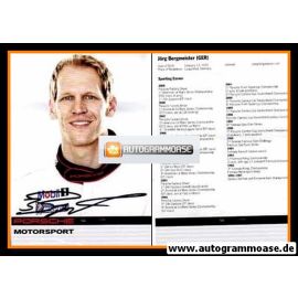 Autogramm Tourenwagen | Jörg BERGMEISTER | 2009 (Porsche)