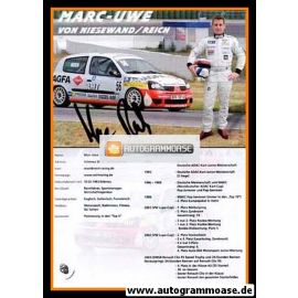 Autogramm Tourenwagen | Marc-Uwe VON NIESEWAND | 2003 (Team Reich)