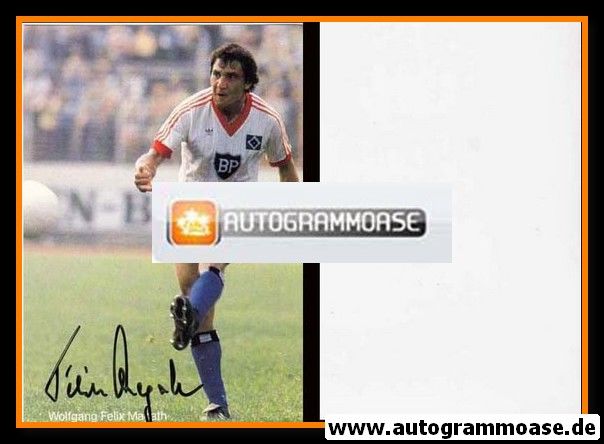 Autogramm Fussball | Hamburger SV | 1982 | Felix MAGATH