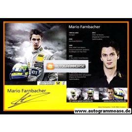 Autogramm Tourenwagen | Mario FARNBACHER | 2011 (Deutsche Post)