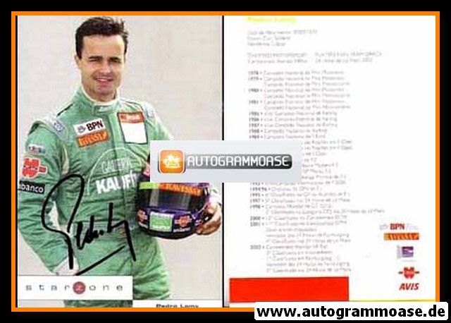 Autogramm Tourenwagen | Pedro LAMY | 2002 (Starzone)