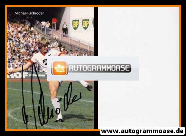Autogramm Fussball | Hamburger SV | 1982 | Michael SCHRÖDER