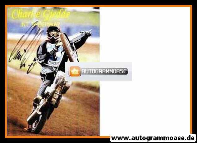 Autogramm Motorrad | Charlie GJEDDE | 2000er (Speedway)