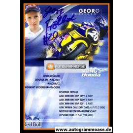 Autogramm Motorrad | Georg FRÖHLICH | 2003 (Red Bull)