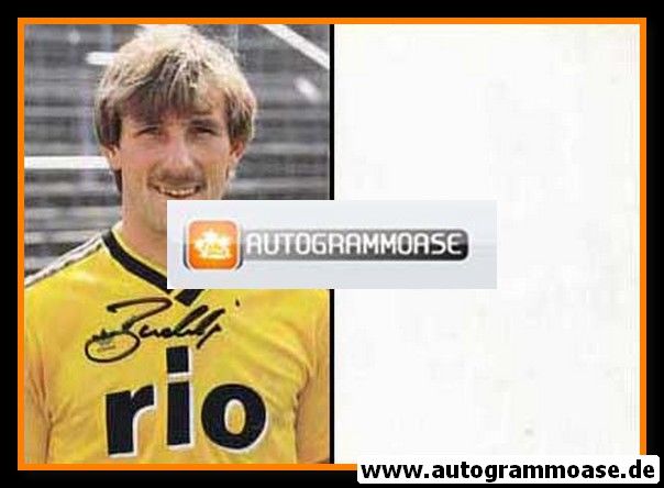 Autogramm Fussball | Alemannia Aachen | 1986 | Norbert BUSCHLINGER
