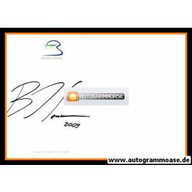 Autogramm Formel 1 | Bruno SENNA | 2000er (Bierdeckel)