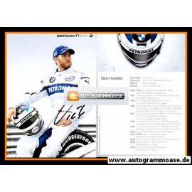 Autogramm Formel 1 | Nick HEIDFELD | 2006 (Portrait BMW)