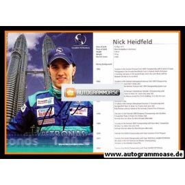 Autogramm Formel 1 | Nick HEIDFELD | 2006 (Portrait Red Bull)