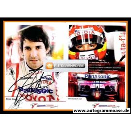 Autogramm Formel 1 | Timo GLOCK | 2000er (Portrait Color Toyota)