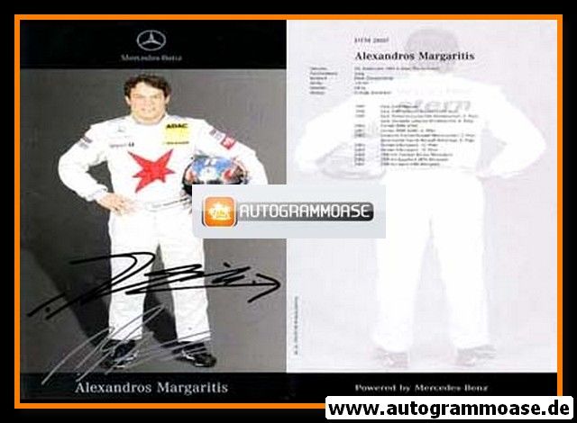 Autogramm Tourenwagen | Alexandros MARGARITIS | 2007 (DTM)