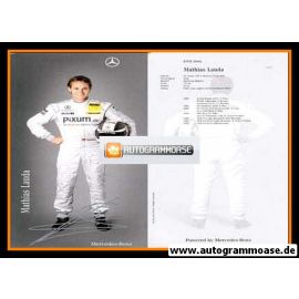 Autogramm Tourenwagen | Mathias LAUDA | 2008 Druck (DTM)