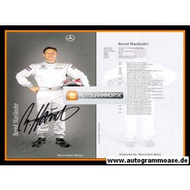 Autogramm Tourenwagen | Bernd MAYLÄNDER | 2009 (DTM)