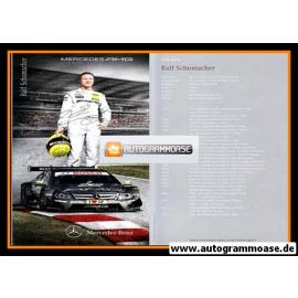 Autogramm Tourenwagen | Ralf SCHUMACHER | 2012 Druck (DTM)