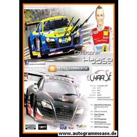 Autogramm Tourenwagen | Christopher HAASE | 2012 (Audi)